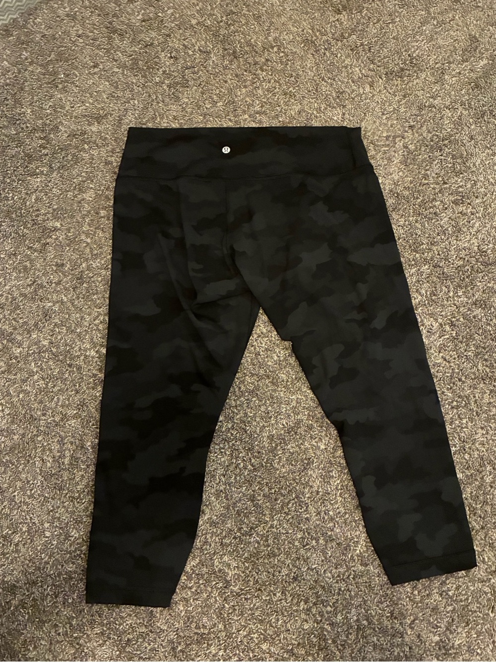 lululemon athletica Black Camo leggings